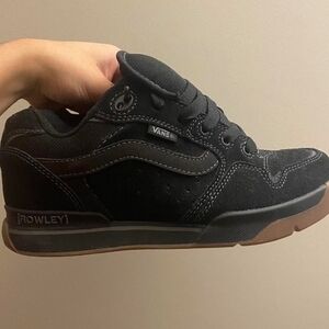 Vans Black Rowley Skate Shoe